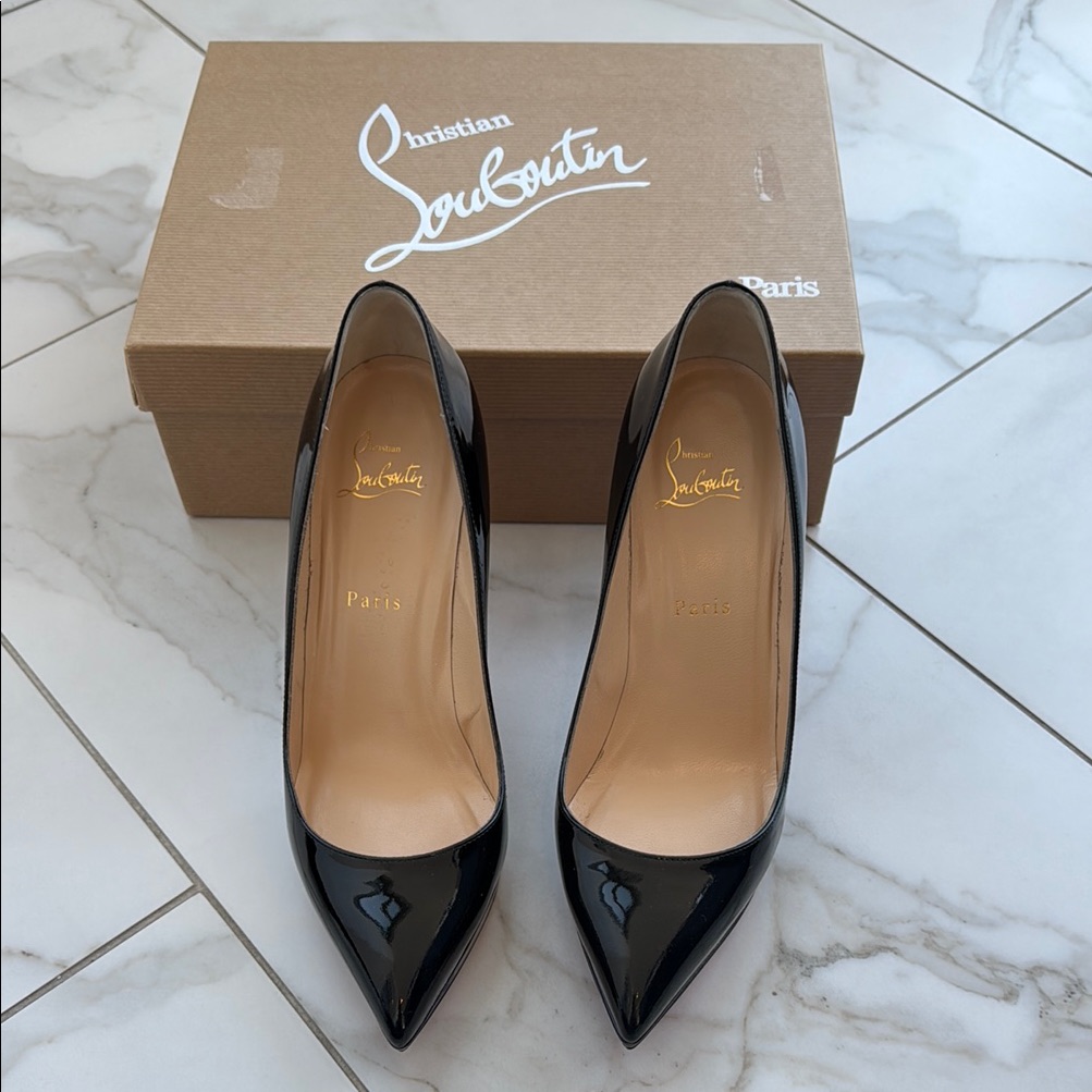Christian Louboutin Black Women's Heels Size 39.5